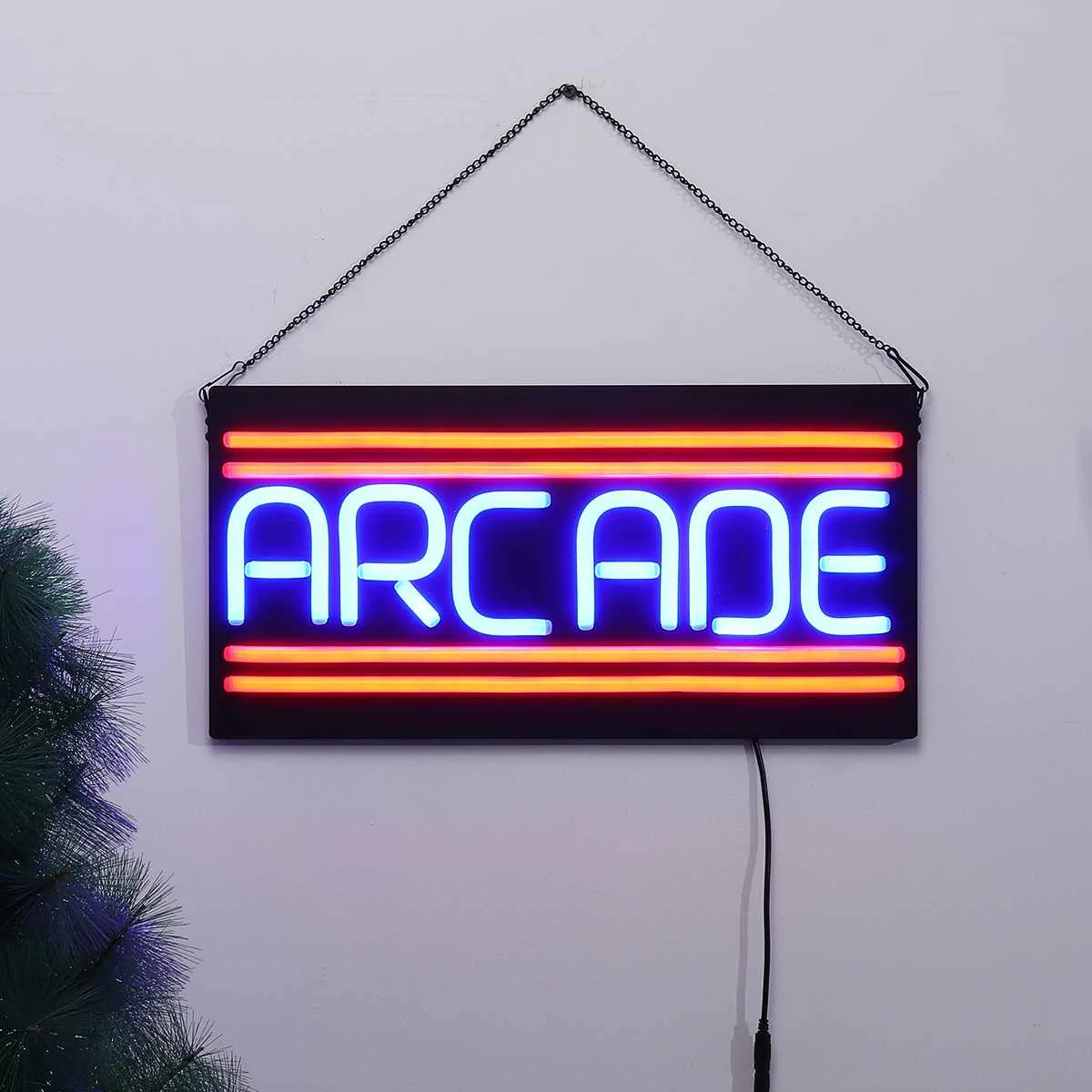 

ARCADE LED Neon Sign Light Hanging Bar Party Store Visual Artwork Lamp Decor Home Bar Decoration Lighting Neon Lamp 110-220V