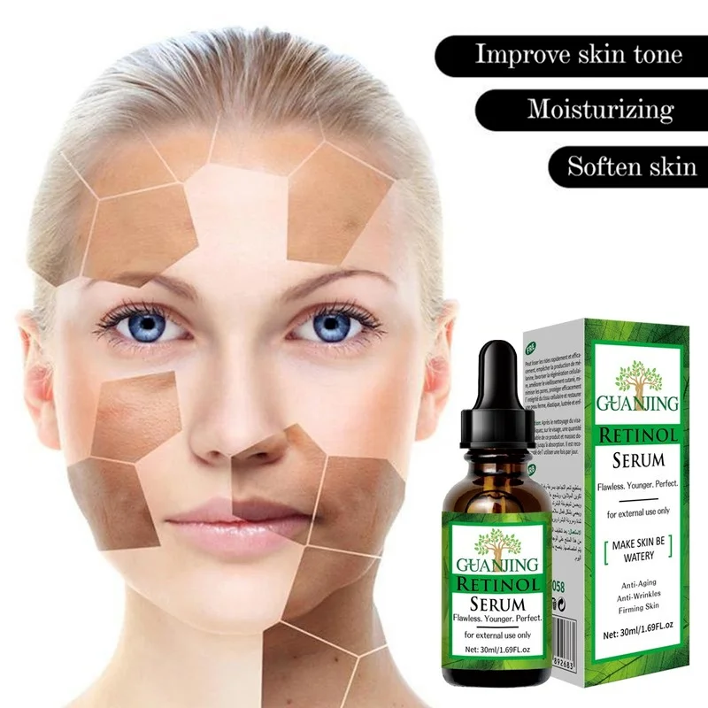 

Retinol Lifting Firming Serum Face Collagen Essence Remove Wrinkle Anti Aging Facial Skin Care Fade Fine Lines Repairing 30ML