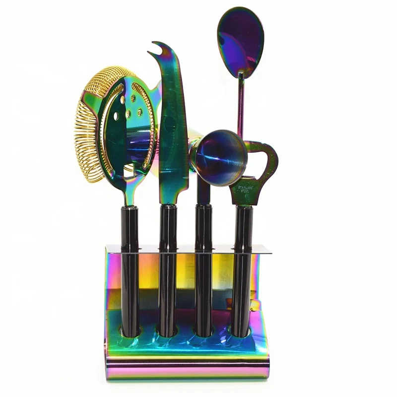 Многоцветный шейкер для коктейлей из нержавеющей стали миксер напитков Boston Bartender