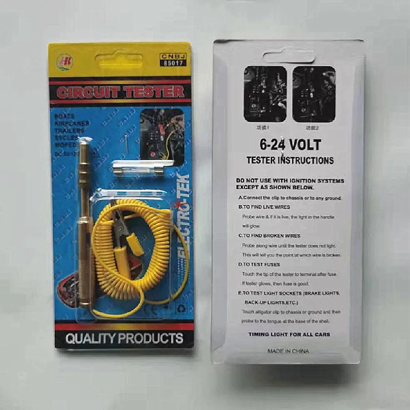 Автоматическая электрическая ручка карандаш для тестирования автомобиля лампа