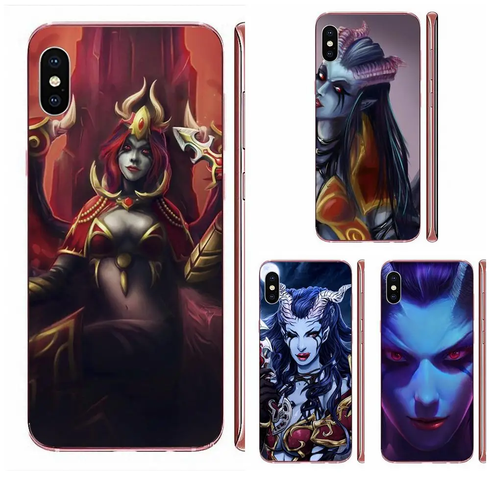 Игровой Akasha Queen Of Pain Dota 2 для Huawei NOVA 6 SE 5 P40 p30 lite Pro Honor V30 20 Mate 30 Lite 20s телефон с узором