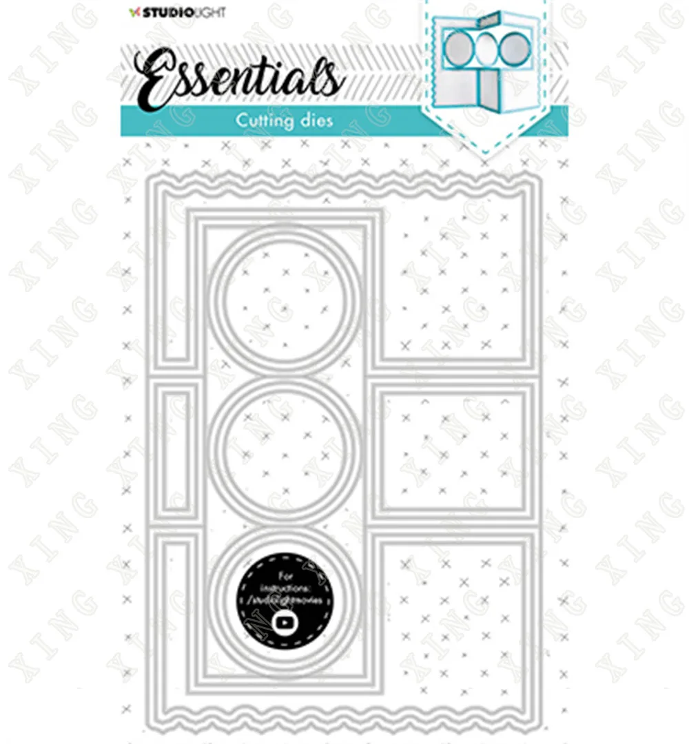

Hot Sale Essentials Circle Zigzag Cardshape Metal Cutting Dies Scrapbook Embossed Paper Card Album Craft Template New Arrive