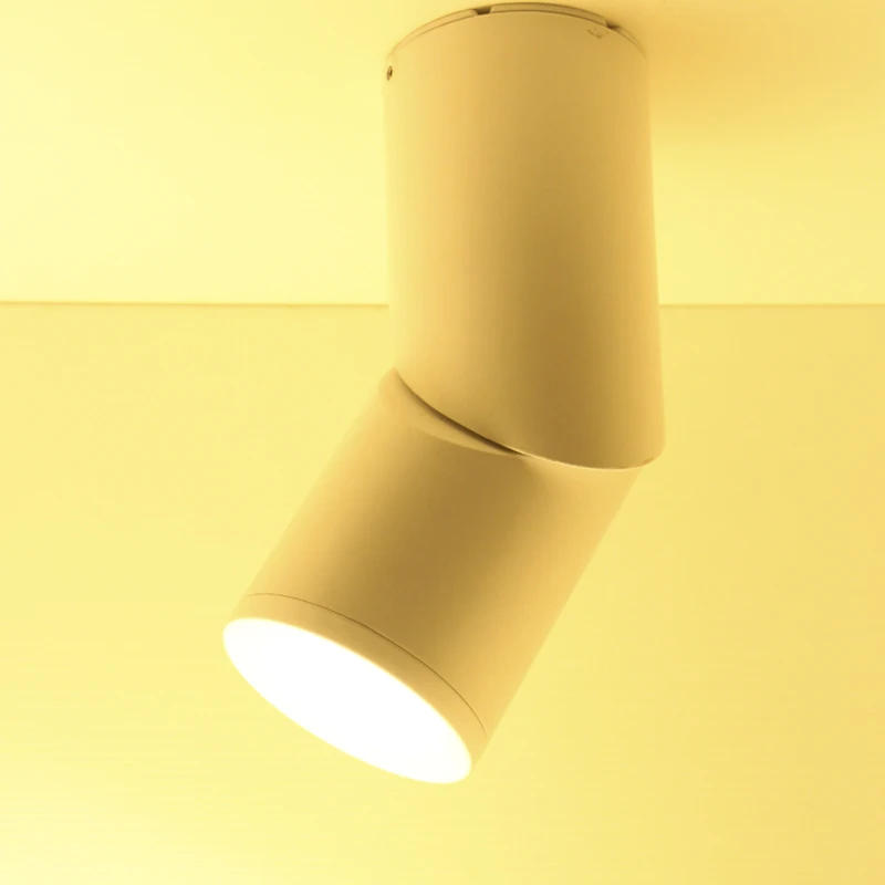 Вращающийся потолочный поверхностный монтаж алюминиевые цилиндрические