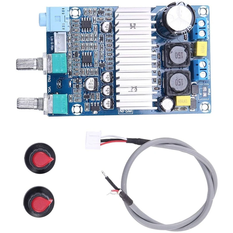 

New TPA3116 Subwoofer Amplifier Board TPA3116D2 Audio Amplifiers 100W Bass Output DC12-24V