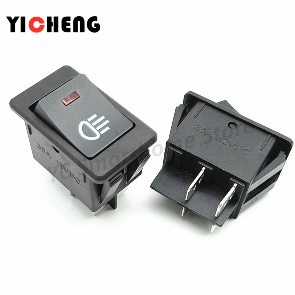 Переключатель противотуманных фар для модификации автомобиля 4 шт. светодиодный