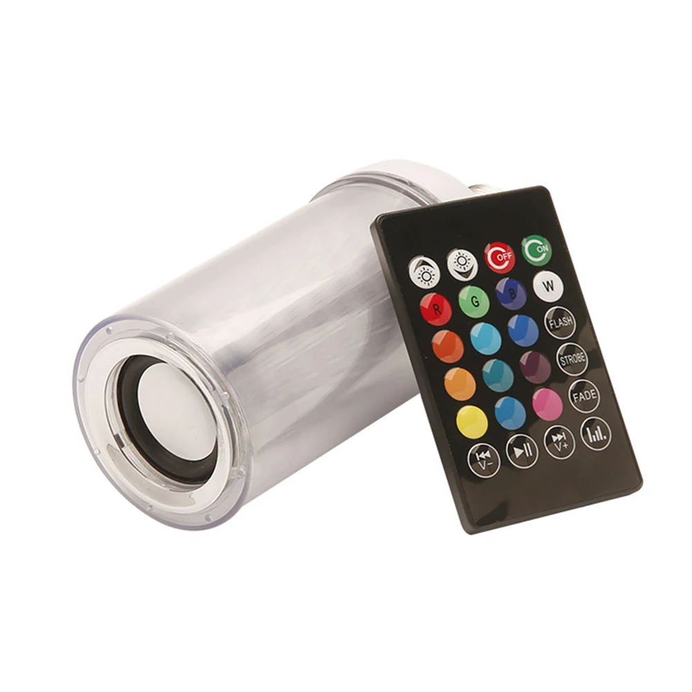 Пламенный динамик Bluetooth 3 0 Светодиодная лампа RGBW аксессуары аудио музыкальный