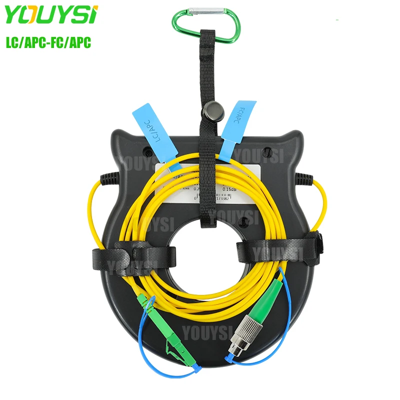 LC/APC FC/APC OTDR волоконный пусковой кабель коробка 150 м/300 м/500 м/1 км SM 9/1310 мкм