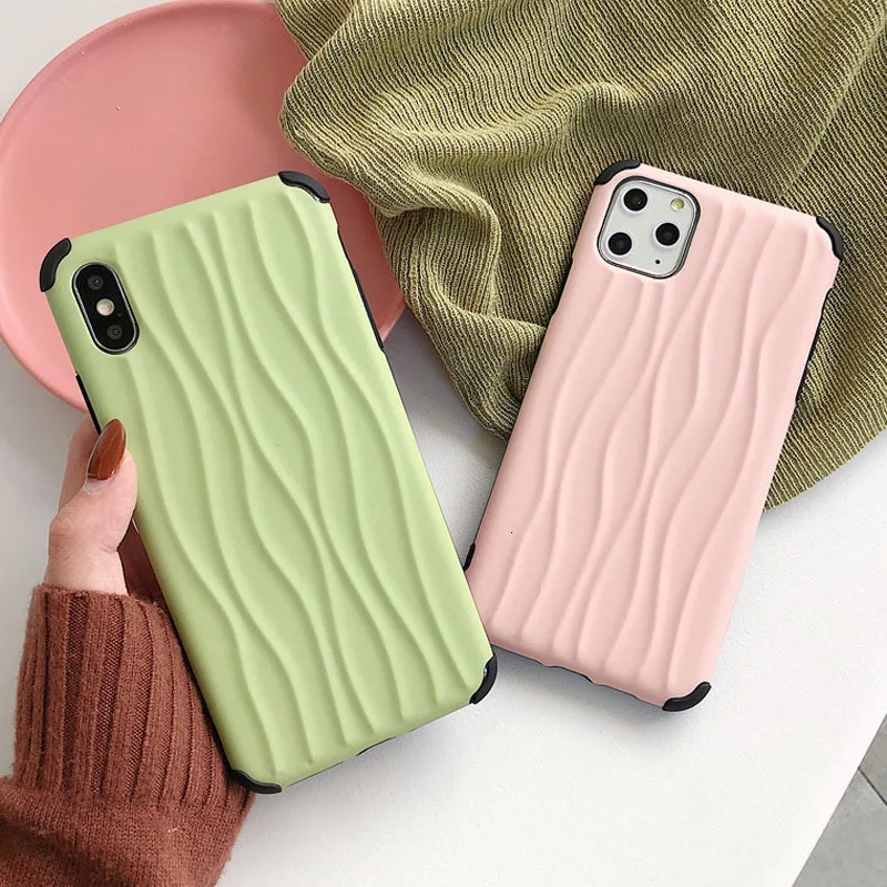 Shockproof Candy Color Simple Phone Case For iPhone 11 Pro Max X XS XR Xs Solid Cover 6 6s 7 8 Plus |