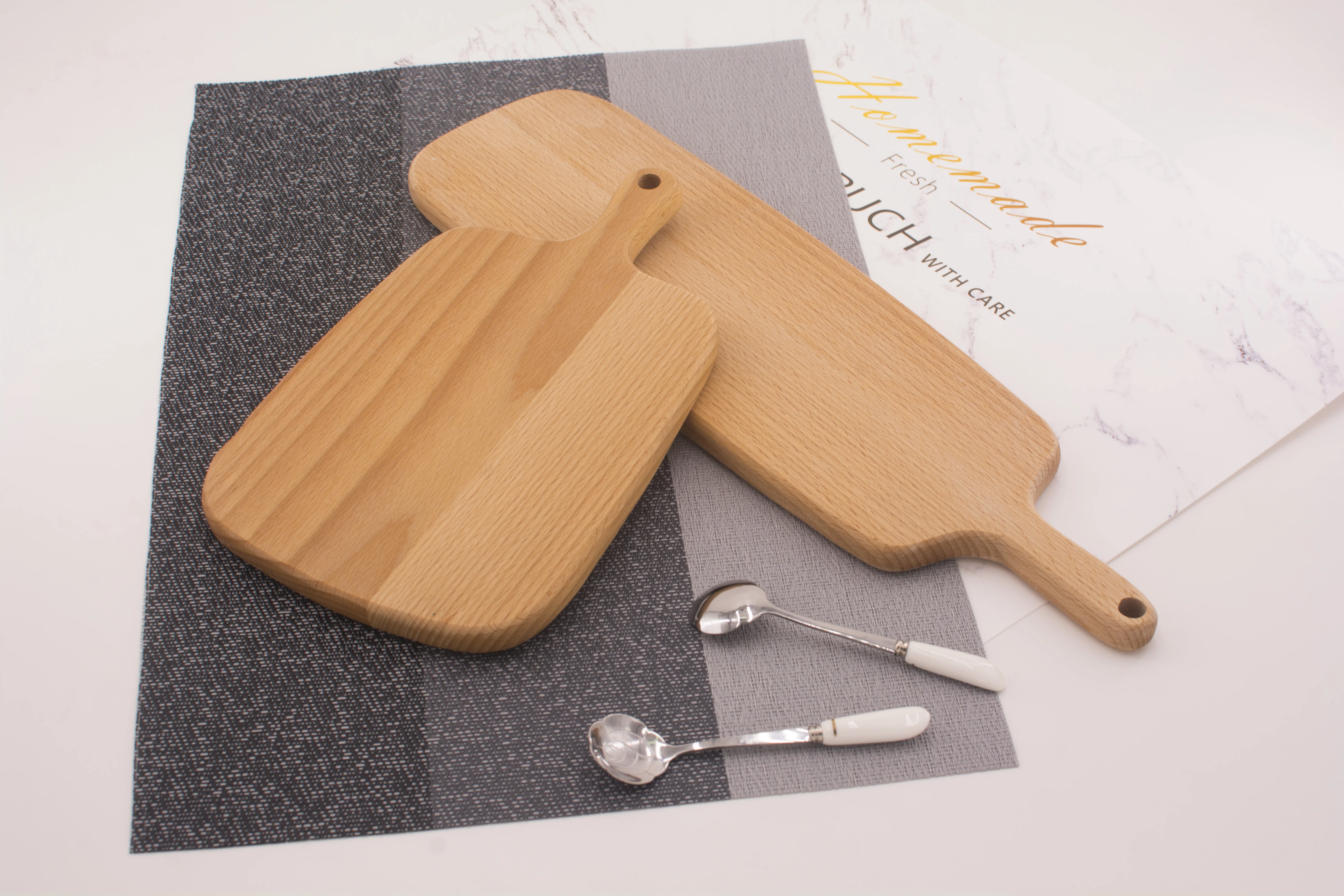 Деревянная разделочная доска для пиццы овощей фруктов твердой древесины сыра