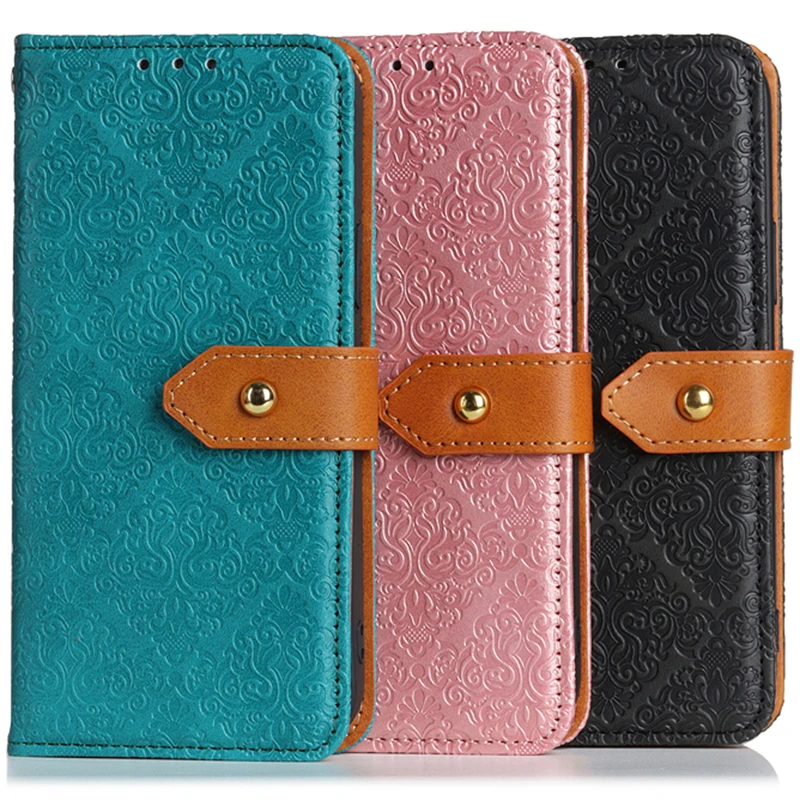 

Realme 8 Pro 4G 2021 Flip Leather Wallet Case For Oppo Realme 8 Luxury Emboss Card Slot Case Real Me 8 Pro Stand Funda Cover