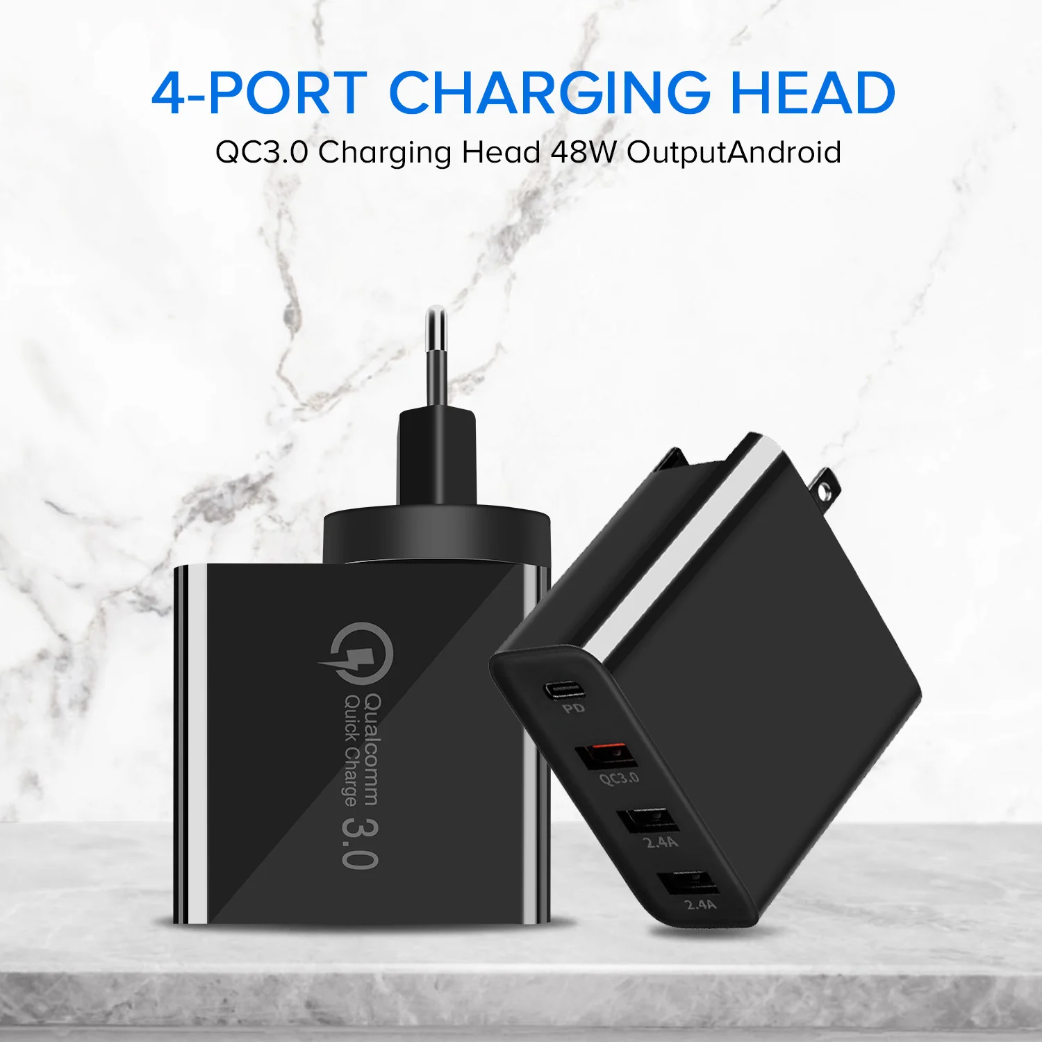 GOOJODOQ PD 48 Вт USB type C зарядное устройство Быстрая зарядка 3,0 настенное быстрое зарядное устройство для Apple MacBook воздушный iPad Pro iPhone samsung huawei htc