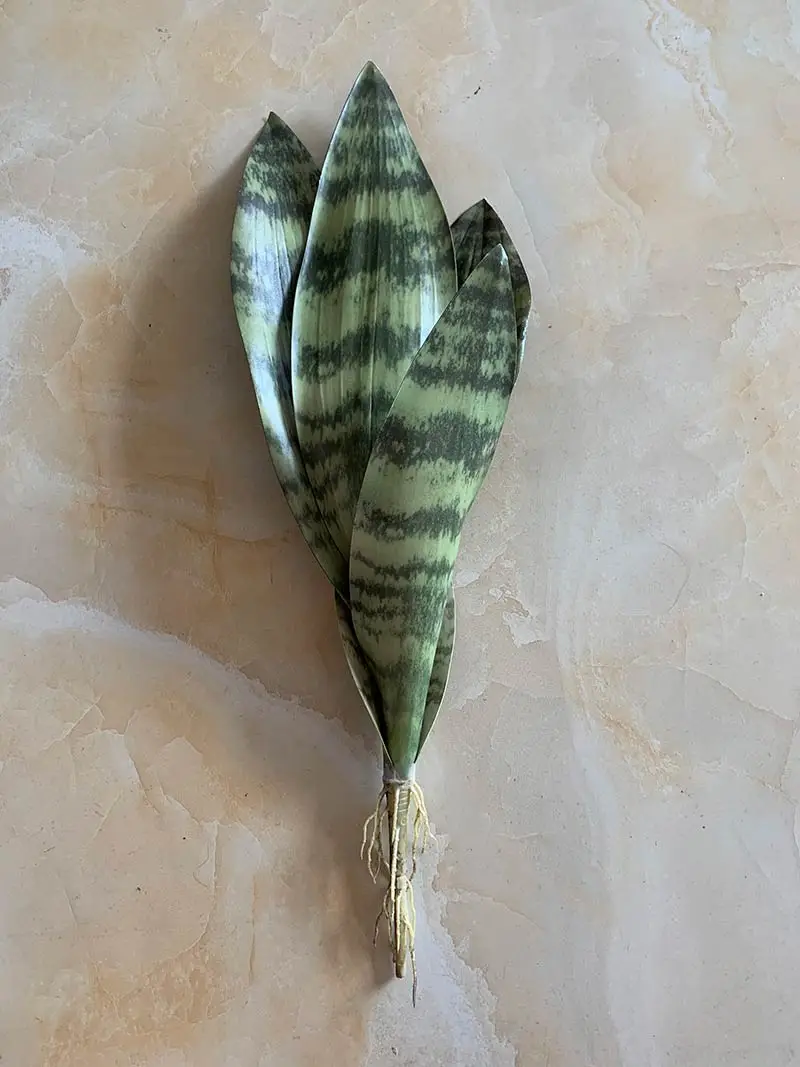 5 leaves 47cm C Искусственные растения в пустыне, искусственные цветы Sansevieria Trifasciata имитация суккулента Agave растение домашний офис магазин садовый декор - Цвет: 5 leaves 47cm C