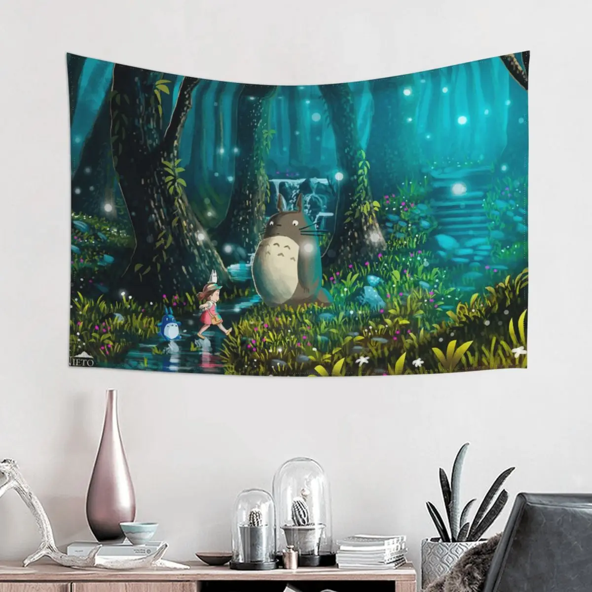 

My Neighbor Totoro Design tapestry living room wall background decoration