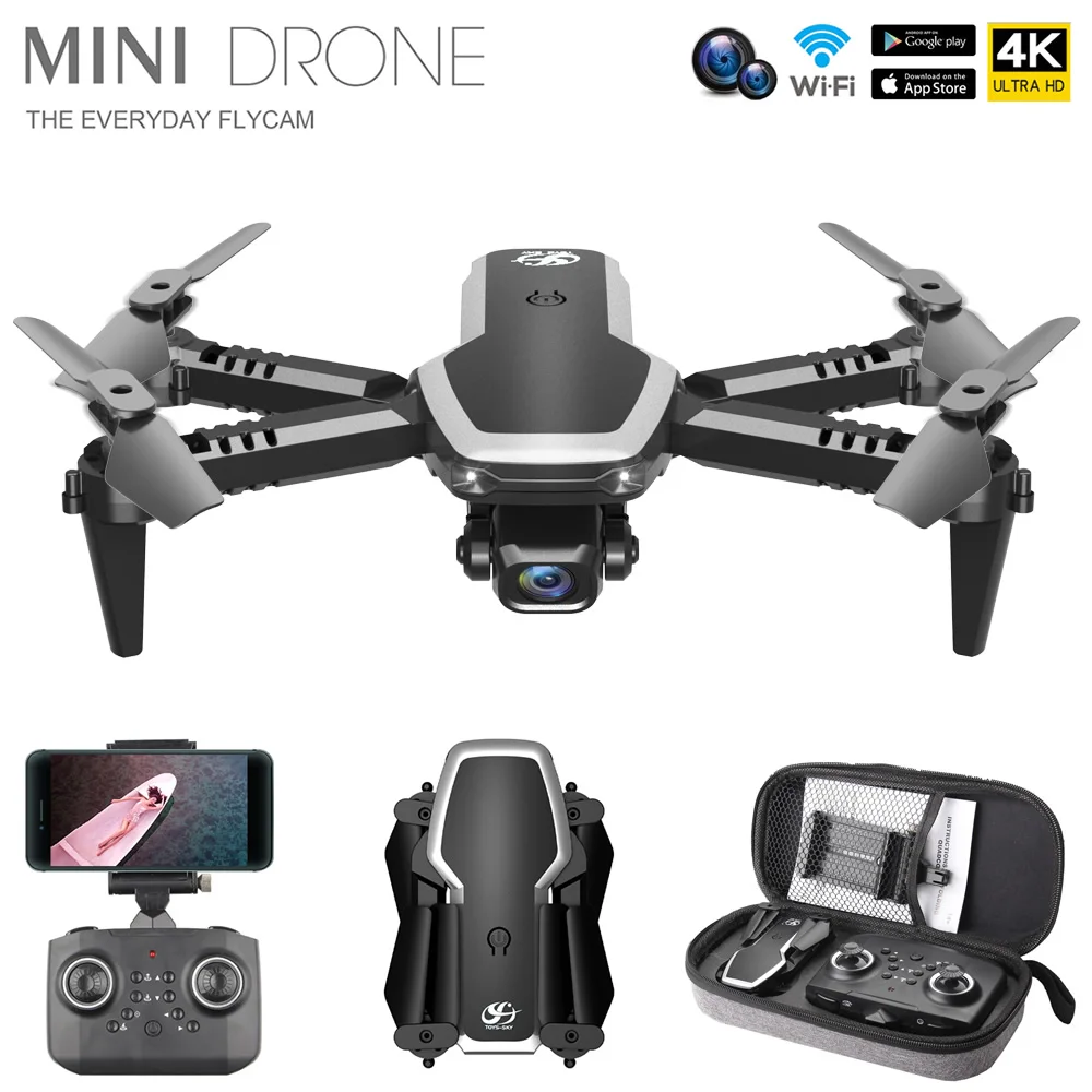 

S171 Mini Drone 4K HD Camera Wifi FPV RC UAV Professional Aerial Photography Folding Quadcopter Remote Control Helicopter Toys