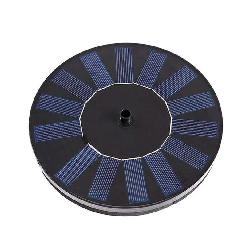 Плавающий водяной мини фонтан на солнечной батарее пруд водопад садовое