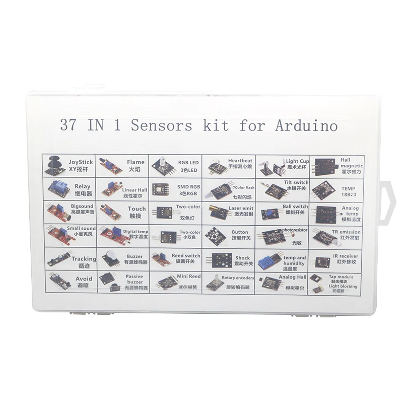 Комплект датчиков 37 в 1 для Arduino Starters | Инструменты