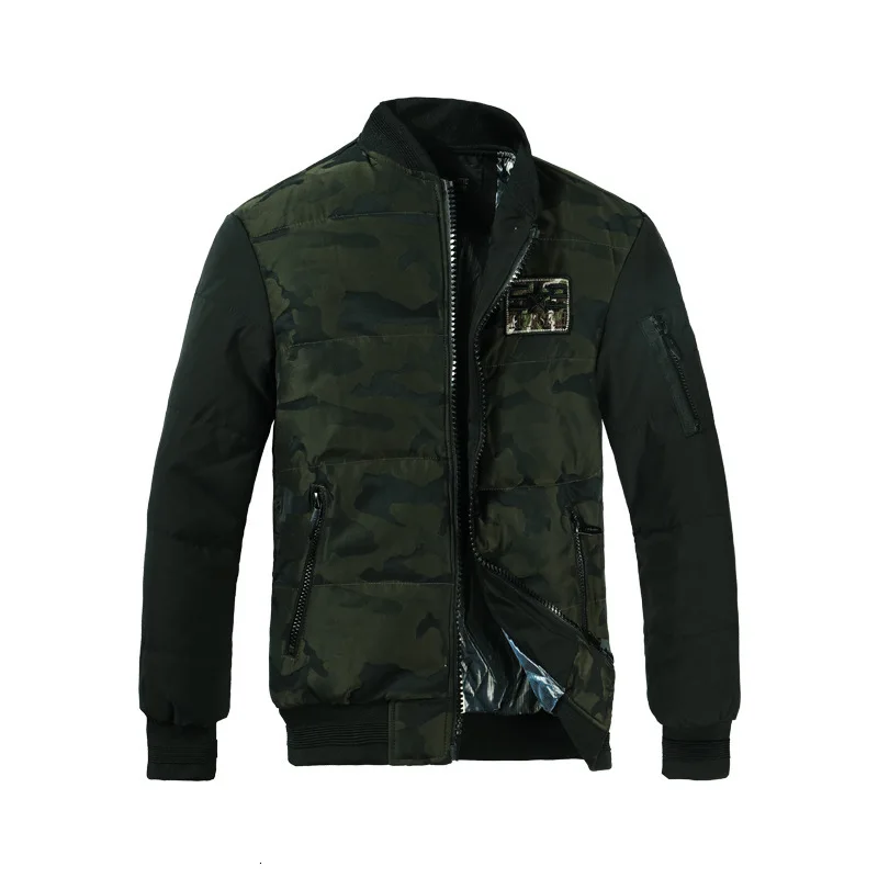 

Men's Wear Winter Baseball Lead Loose Coat Type Male Military Wind Camouflage Cotton Chaqueta Hombre Invierno Jaqueta Bomber