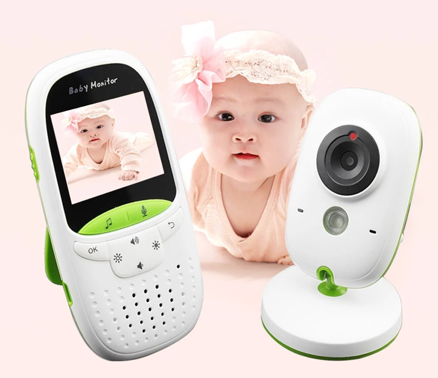 

VB602 Wireless Video Baby Monitor Color Security Camera two Way Talk Temperature Monitoring Lullaby Walkie Talkie Babysitter