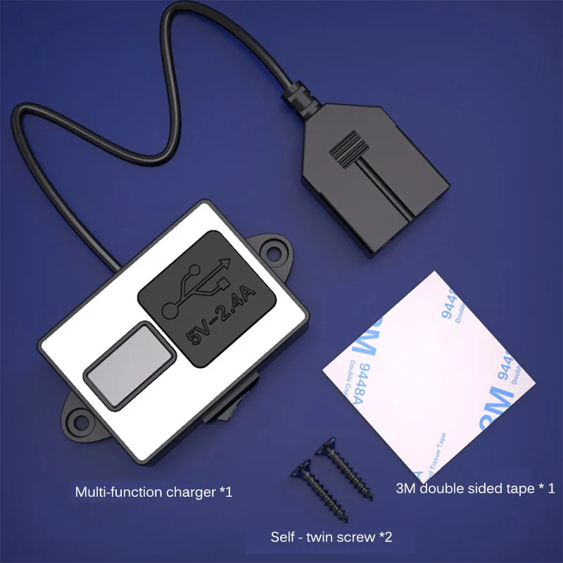 Адаптер для электровелосипеда вольтметр 9-80 в два USB монитора напряжения Функция