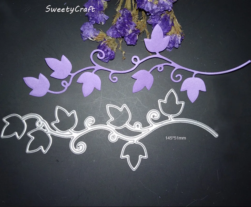 

Штампы для скрапбукинга в виде веточки кленовых листьев металлические штампы ручной работы штампы Новинка 2021 тиснение рождественские карт...