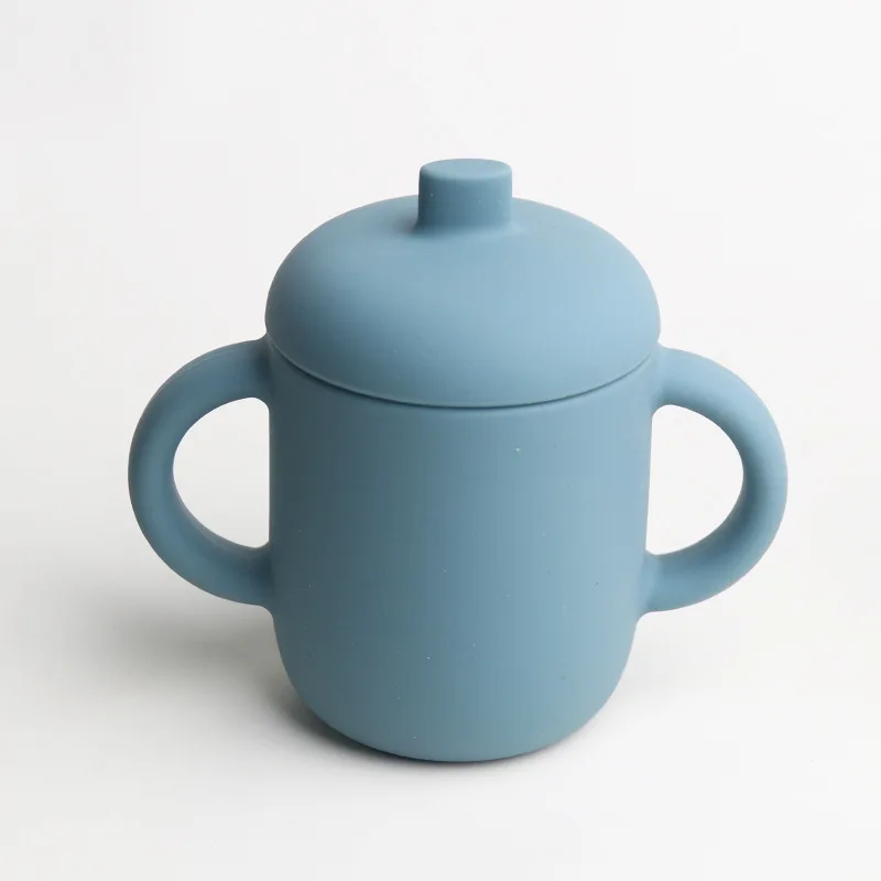 

Silicone Baby Learning Drinking Cup Infant Water Bottle