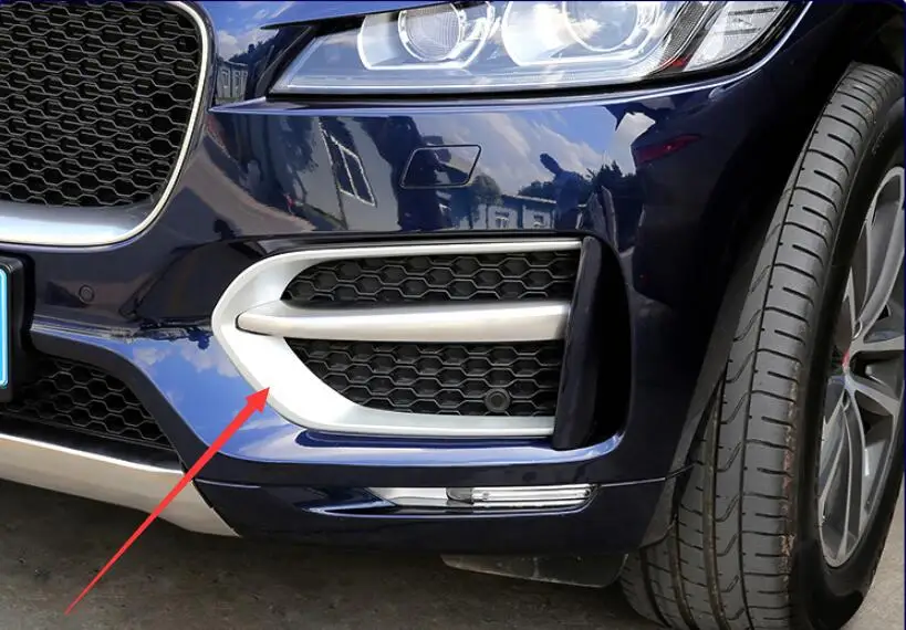 Передсветильник противотуманная фара из АБС-пластика для Jaguar F-Pace F Pace R-Sport X761 2016