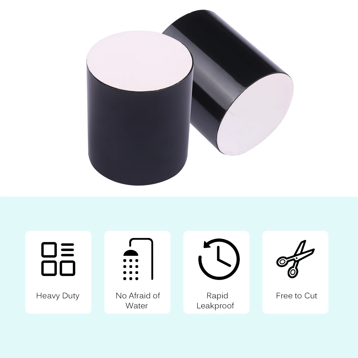 Водостойкая клейкая лента защитная для ремонта и утечки водонепроницаемая