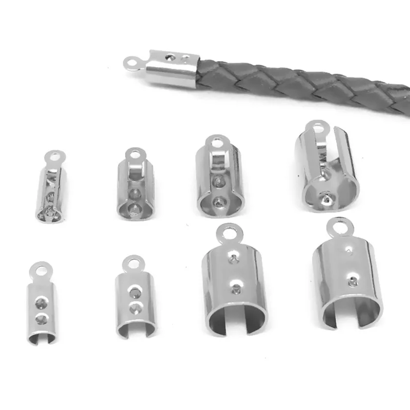 ОБЖИМНАЯ заглушка для шнура из нержавеющей стали фурнитура изготовления