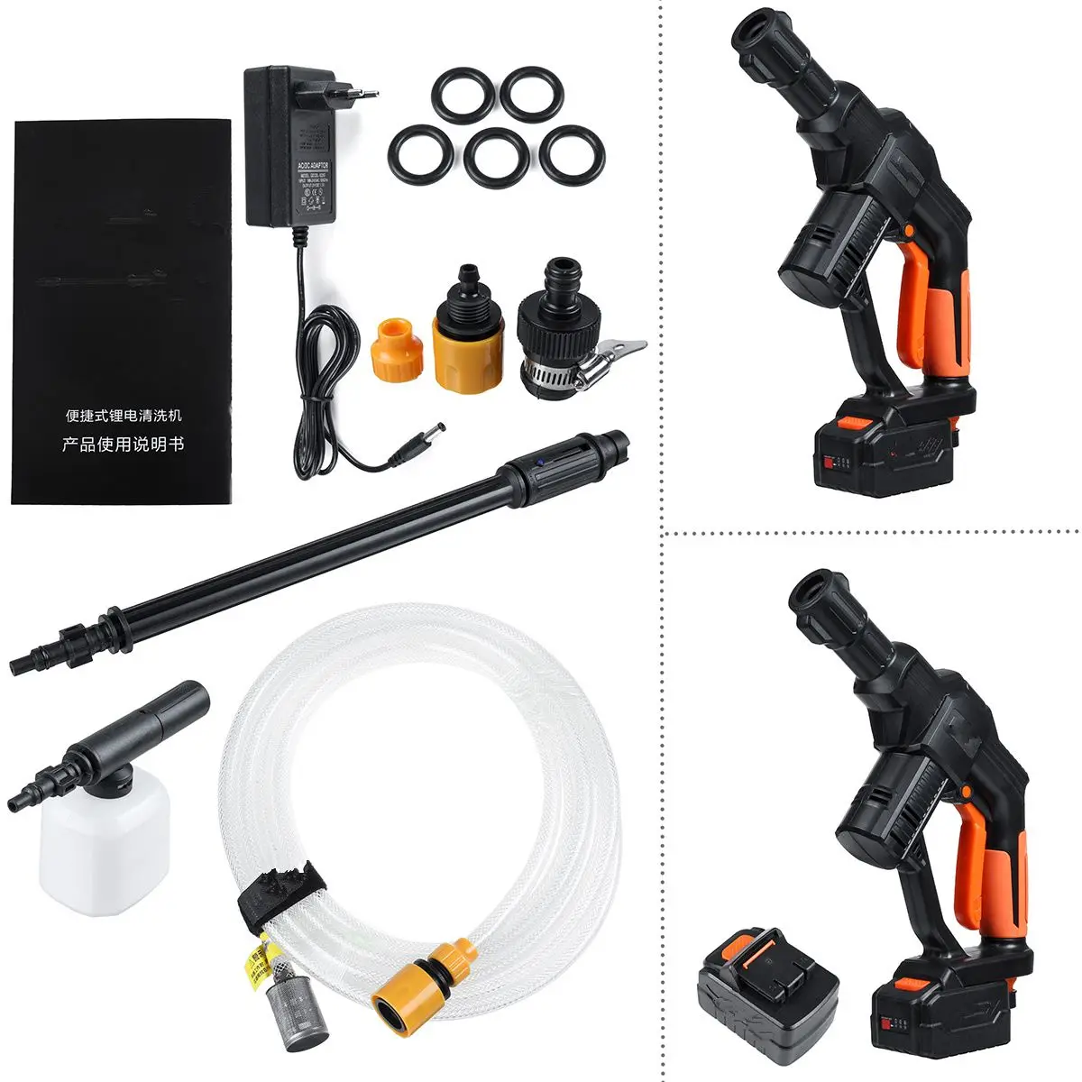 Цена Беспроводной беспроводной пылесос высокого давления 21 в, универсальный 1/4 дюйма, устройство для очистки автомобиля Дешево Беспроводной беспроводной пылесос высокого давления 21 в, универсальный 1/4 дюйма, устройство для очистки автомобиля