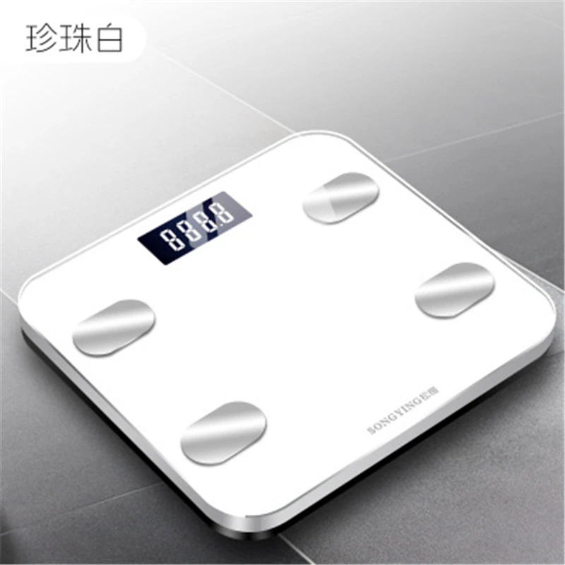 Приложение Bluetooth интеллектуальные весы для тела и жира электронные шкала