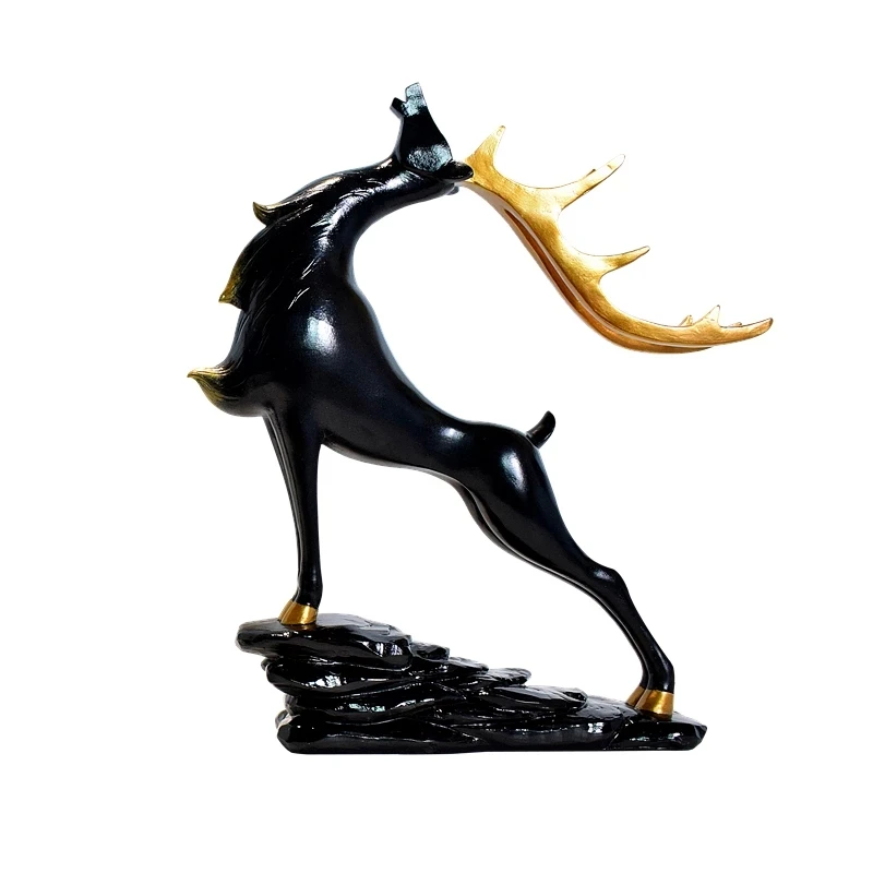 

Скандинавская смола, счастливая планка, домашняя гостиная, Настольная кукла, украшение для офиса, Настольная мебель, украшения ручной работ...