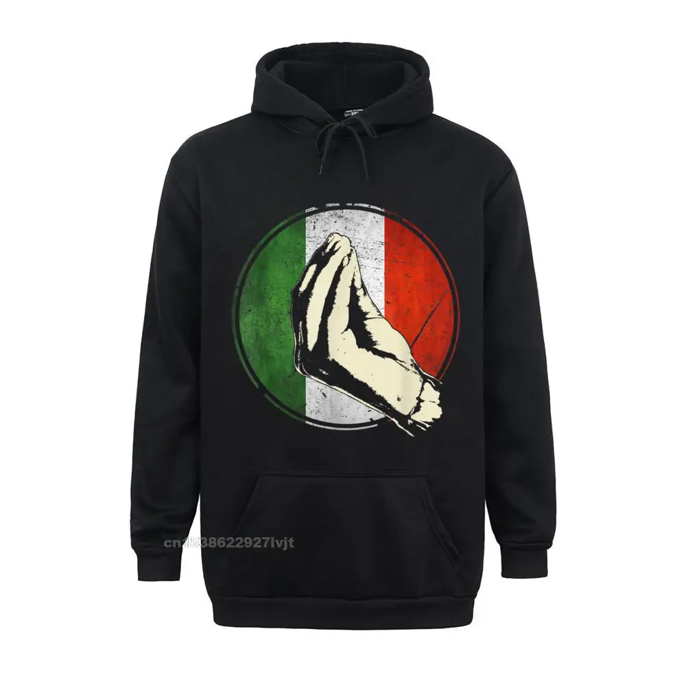 Italian GifHoodie Funny Italy Hoodie Party Cotton Youth Tops Tees Hip Hop Faddish Top T-Shirts