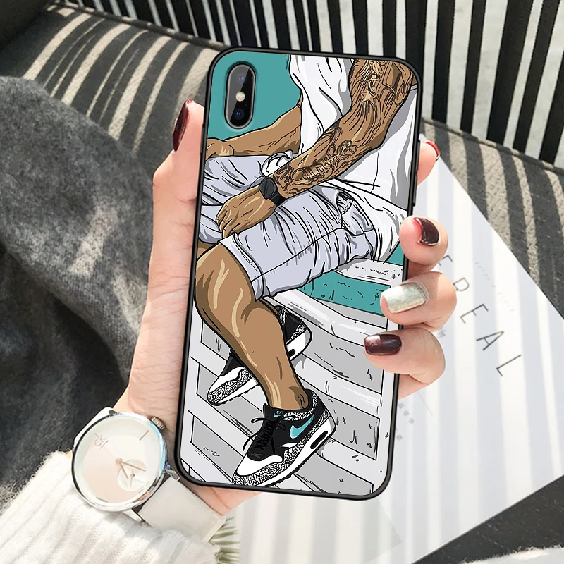 Чехол для телефона iPhone 11 ProMax XR XS MAX X Баскетбол Спортивный студенческий Apple 8 7 6 5S s