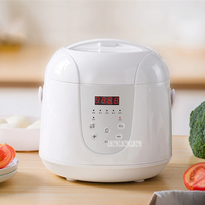 

YD-SK02 Intelligent Reservation Small Electric Rice Cooker Household Portable Smart Timing Rice Cooking Machine 2L 400W 220V