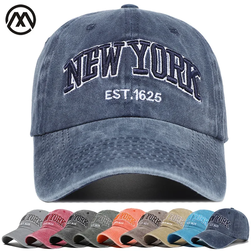 

Бейсболка в стиле ретро с изображением Нью-Йорка, Мужская кепка для рыбалки, Мужская брендовая Кепка s для женщин и мужчин, хлопковая кепка, б...