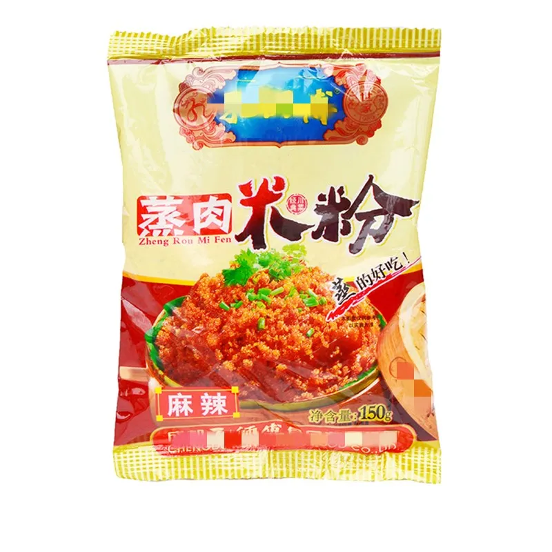 

4bags Steamed meat rice noodles, tingle and piquancy, spareribs steamed meat seasoning 150g/bag