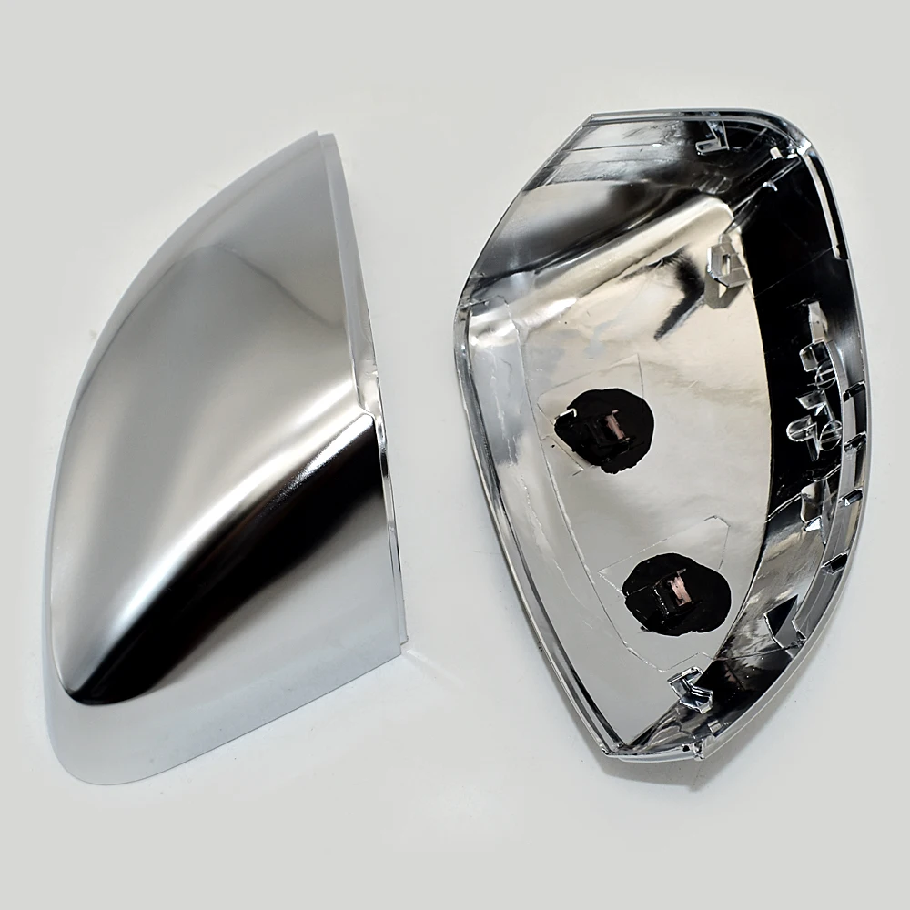 

Side Wing Mirror Covers Caps Silver Matt Chrome Brushed Aluminum 2013 Replacement For Audi A3 8v S3 Rs3