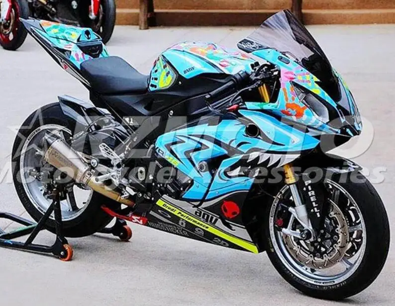 Новый ABS литья под давлением Полный обтекатели комплект подходит для BMW S1000RR Hp4 2015