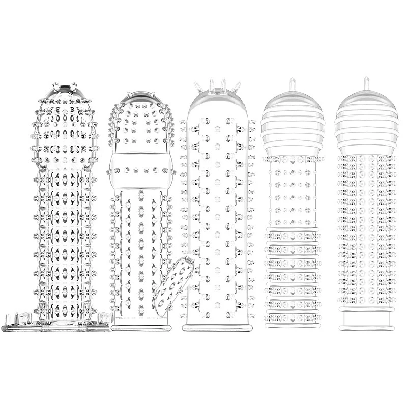Презервативы Samox многоразовые для увеличения пениса презервативы с кристально