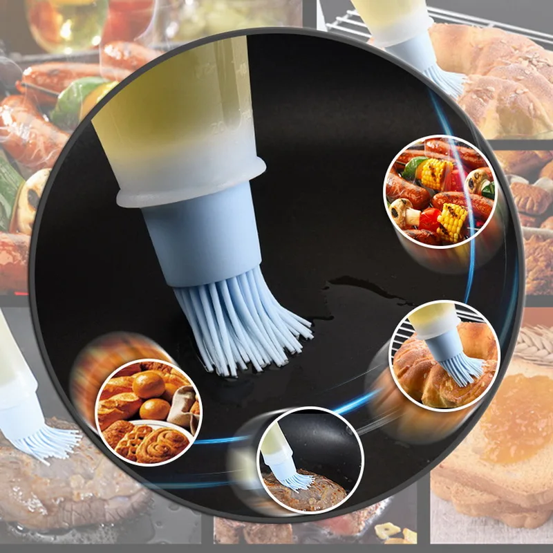 

1 Pc Silicone Oil Brush Baking Brushes Liquid Oil Pen Cake Butter Bread Pastry Brush BBQ