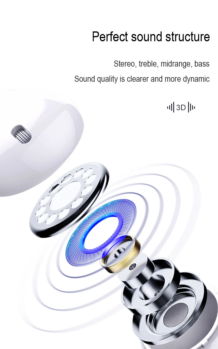 YUNAO DO19, беспроводные Bluetooth наушники, бинауральные, HD вызов, шумоподавление, Bluetooth наушники, Bluetooth гарнитура с зарядным устройством