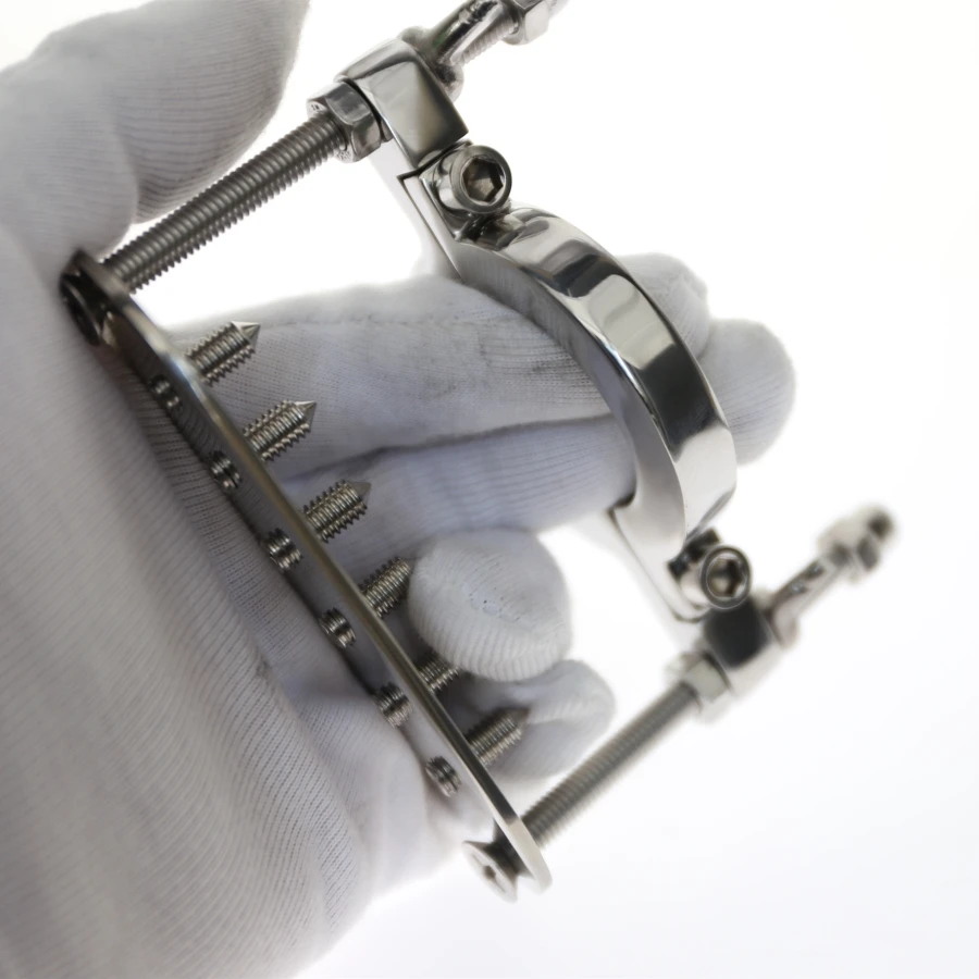 Выдавливатель для пениса из нержавеющей стали с шипами дробилка Растяжитель Для