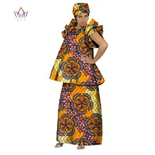 Комплект с юбкой в африканском стиле Женский элегантная