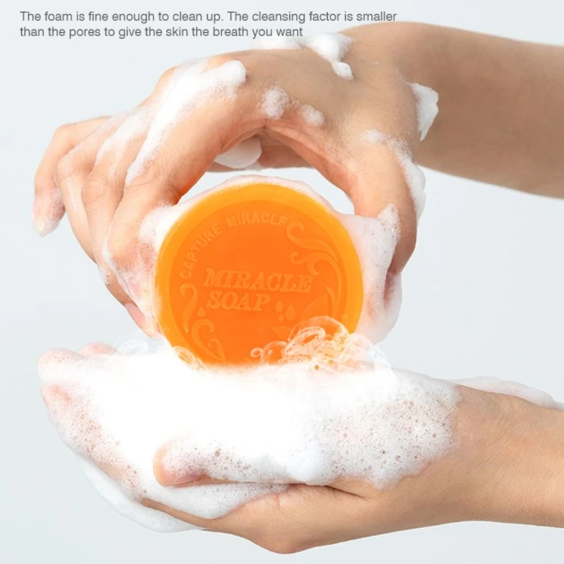 Черное Отбеливающее мыло для кожи Kojic кислота глицерин осветление цветочное |