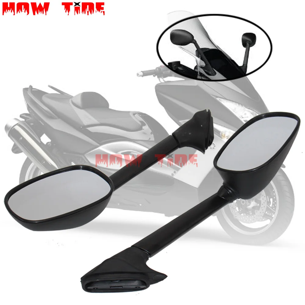 Мотоцикл зеркало заднего вида сбоку для Yamaha T MAX 500 TMAX 5002008 2009 2010 2011 вида|Накладки и