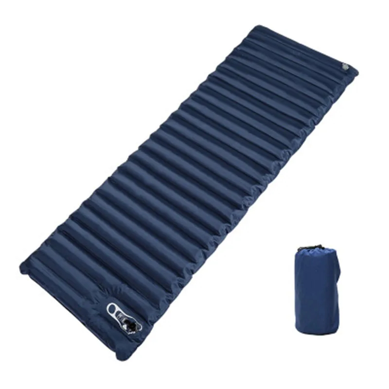 Влагостойкий коврик для кемпинга 195*70*10 см встроенный насос надувная подушка
