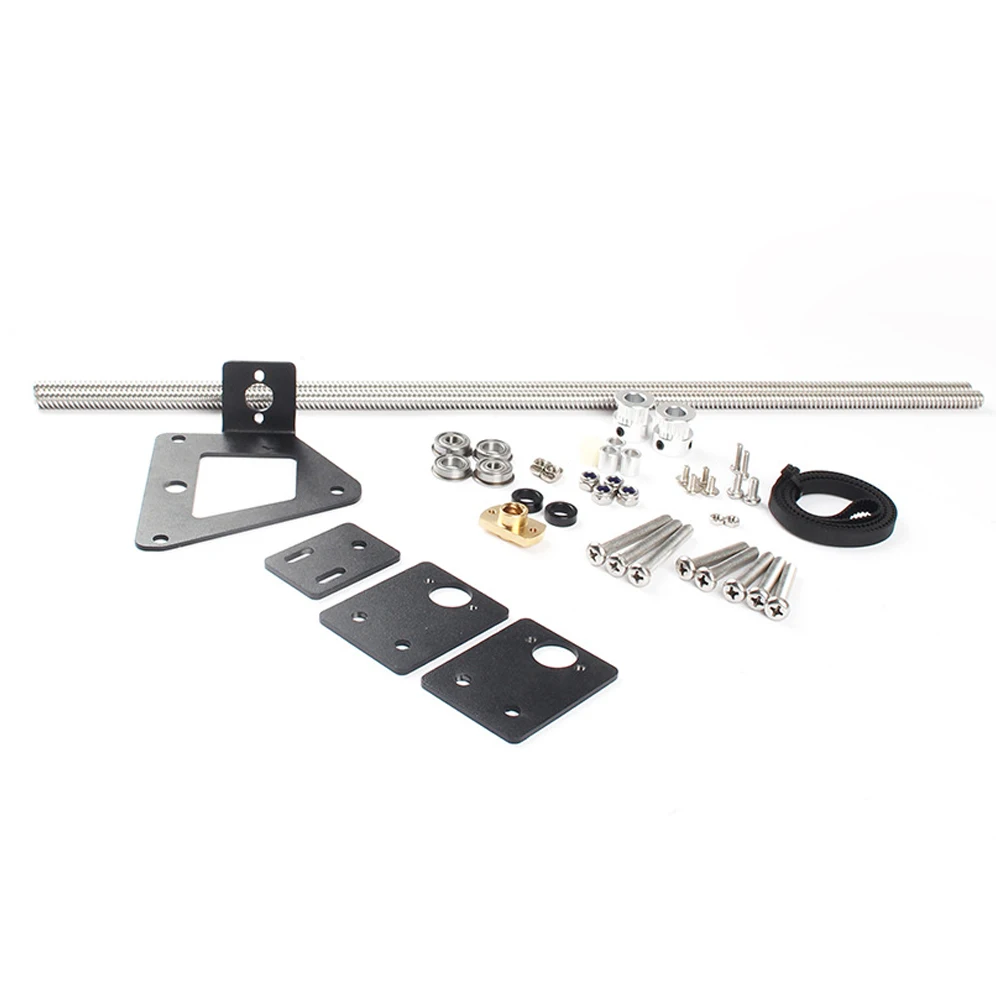 

Dual Z Axis Set Dual Z Tension With Pulley Lead Screw Kit For Creality Ender-3 3D Printer Accessories with Stepper Motor