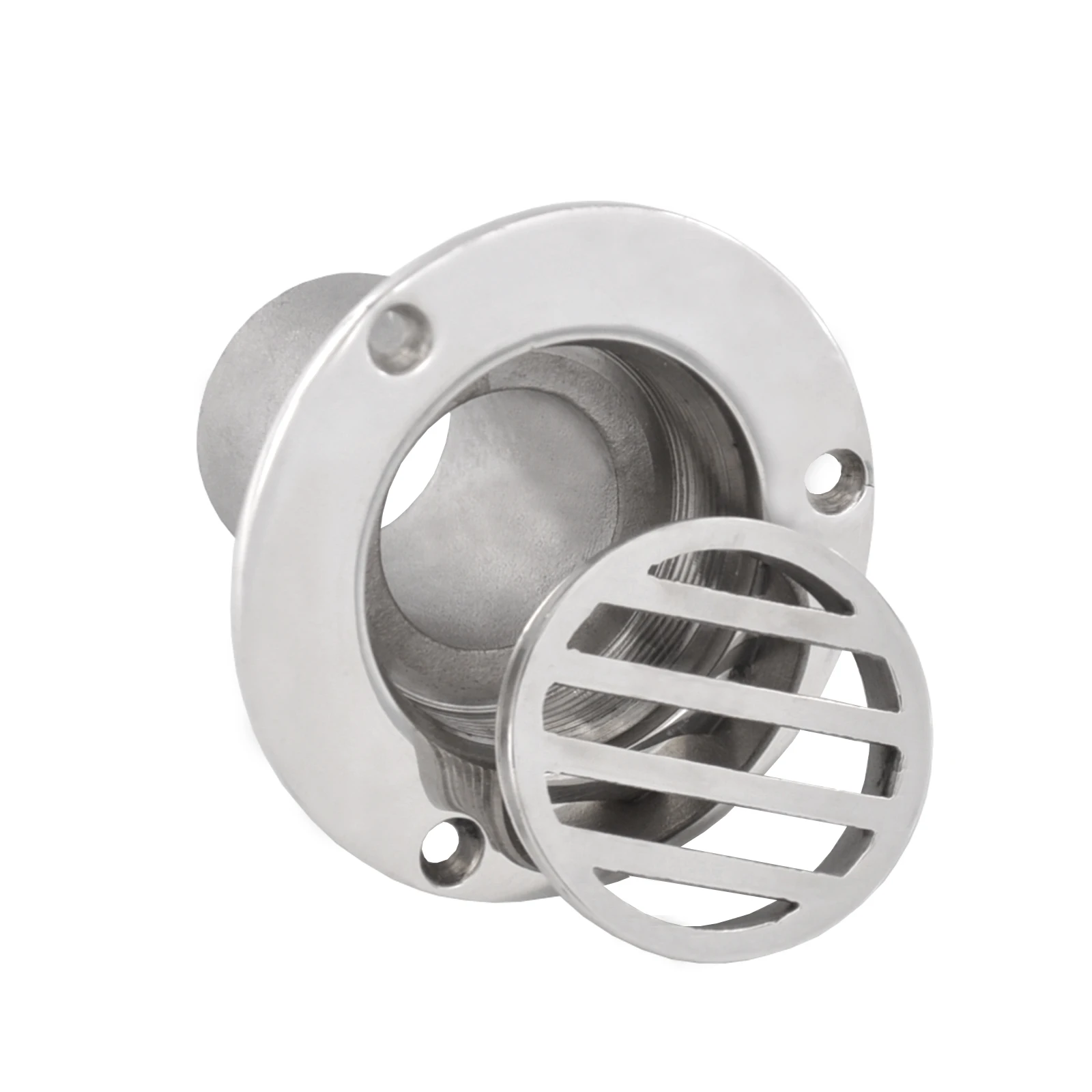 Boat 316 Stainless Steel 1-1/2 Inch(38mm) Yacht Floor Deck Drain Drainage Duty for Yacht, Fishing Boat Deck Drainage
Boat 316 Stainless Steel 1-1/2 Inch(38mm) Yacht Floor Deck Drain Drainage Duty for Yacht, Fishing Boat Deck Drainage