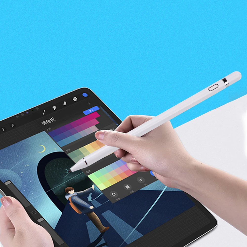 Стилус активный для apple iPad Pro 11 12 9 10 2 2019 7 Air 3 mini 5|Стилусы планшетов| |