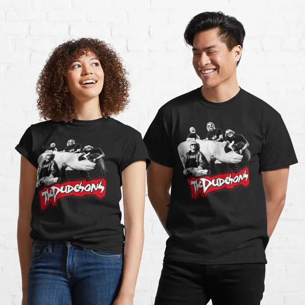 

Tops T Shirt Women The Dudesons and Britney Dudeson Classic T-Shirt